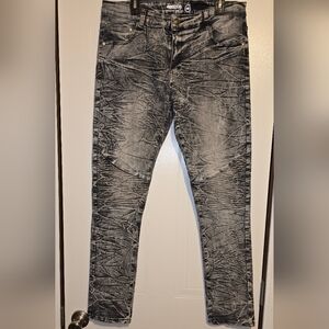 Mecca Distressed Black Skinny Jeans